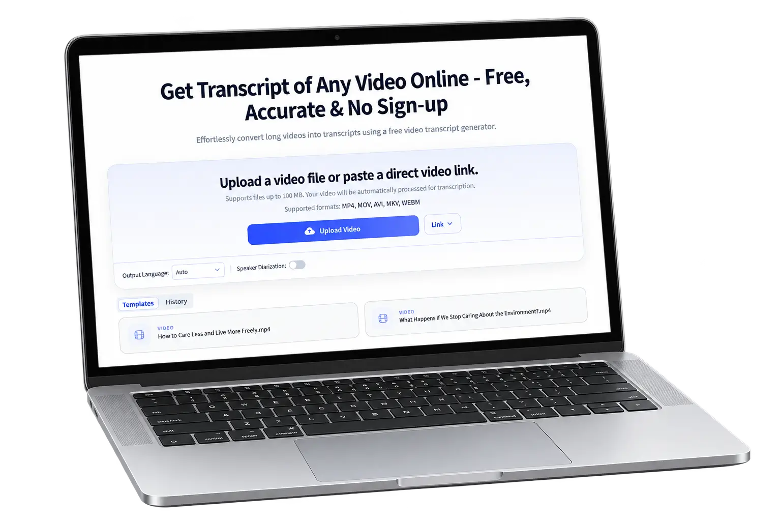 Why Choose Our AI Video Transcriber