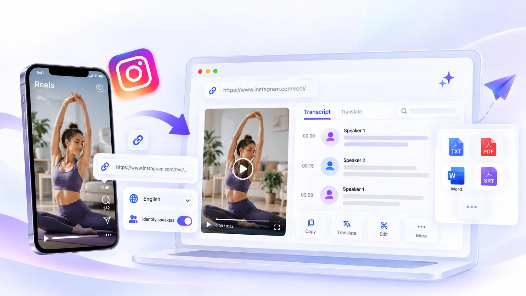 How to Transcribe Instagram Reels to Transcripts for Free