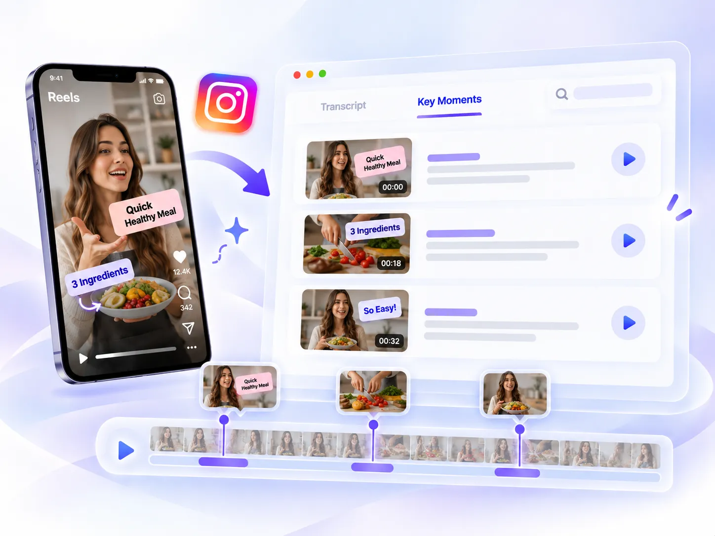 Extract Key Moments from Any Instagram Video